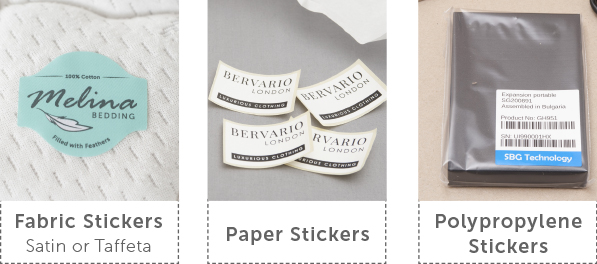Self-adhesive labels materials