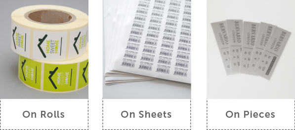Self-adhesive labels packing