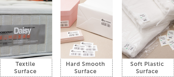 Self-adhesive labels application