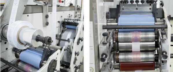 Principle of flexo printing