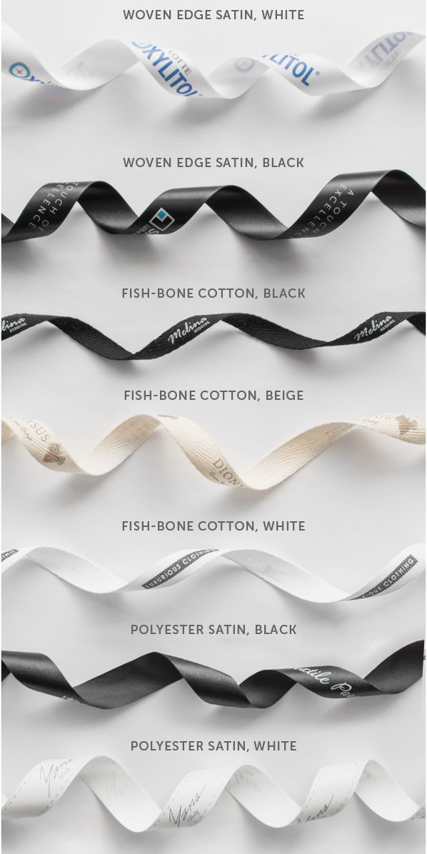 Printed Ribbons Materials