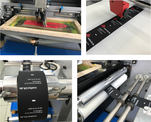 Principle of screen printing