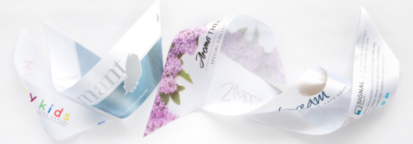 Printed corner labels