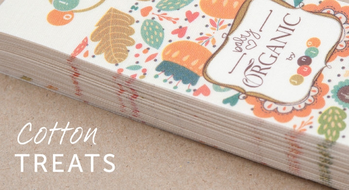 Printed Cotton Brand Labels