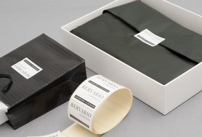 Paper labels for clothing
