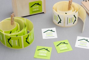 Printed Self-adhesive Paper Labels
