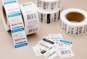 Polypropylene self-adhesive labels