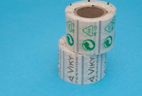 Bedruckte Polypropylen-Aufkleber
