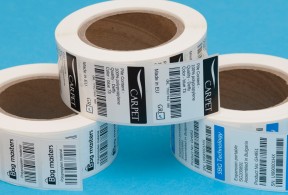 Polypropylene stickers