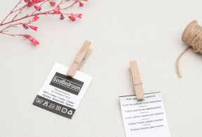 Labels with instructions in several languages