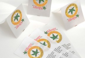 Printed fabric labels