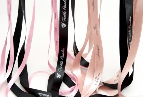 Printed fabric ribbons