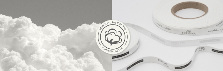 Custom printed Cotton Labels. Specifications & application
