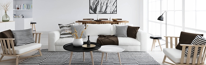 Nordic Style Home decor and textiles. Inspiration and places to shop