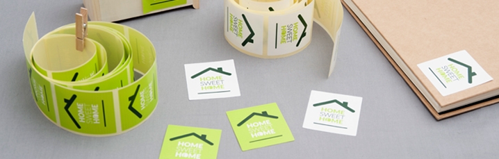 Stick on Labels for your products. our map of options & specifications.