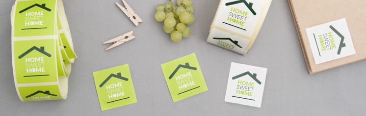 Printed Self-adhesive Paper Labels