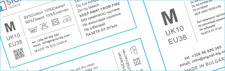 Typography tips and guides for designing Custom printed fabric labels