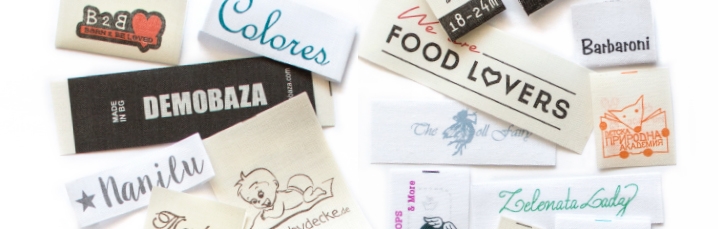 Custom Cotton Labels in pieces - Infographic