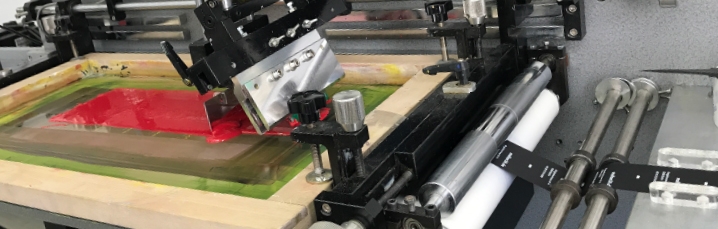 Screen Printing. The process & specs for printing custom labels