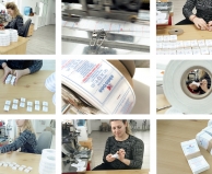 Cutting of Fabric Labels